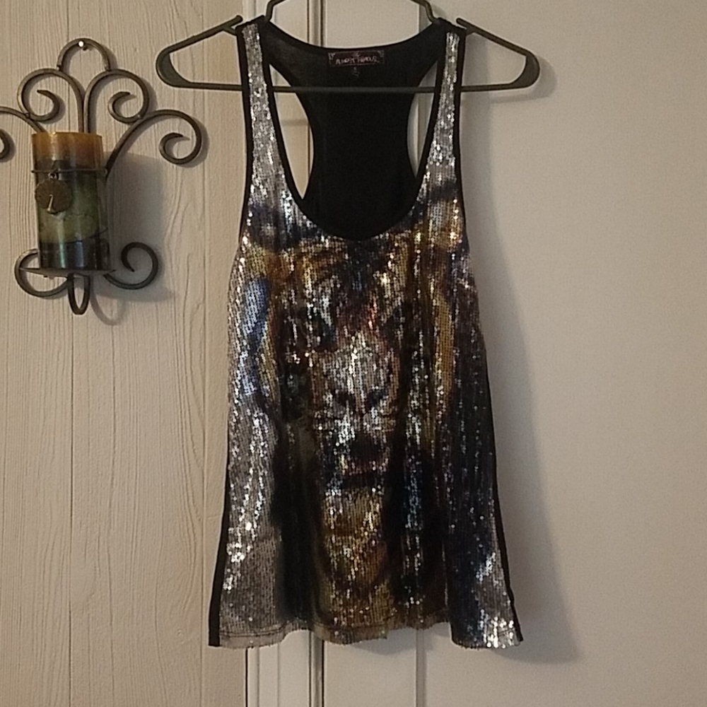 Tiger sleeveless tank